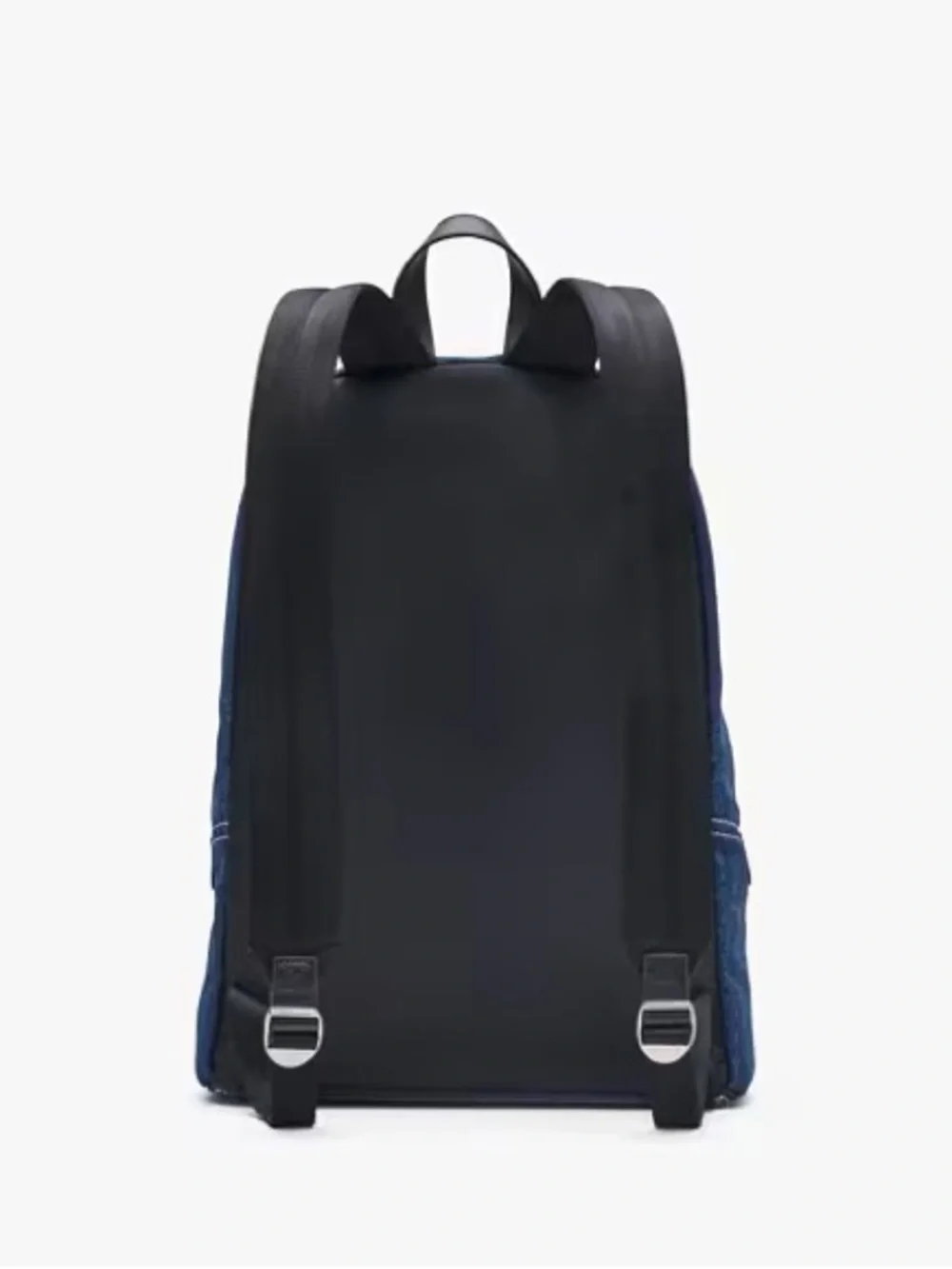 Marc Jacobs The Biker Colorblock Denim Large Backpack - Picture 3 of 5
